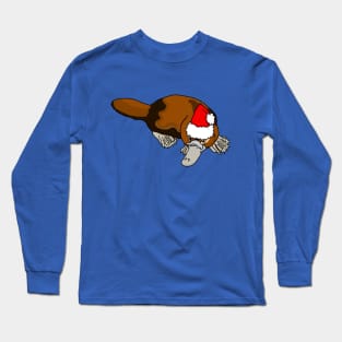 Christmas Platypus Long Sleeve T-Shirt